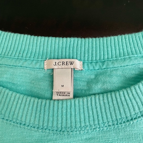 J. Crew Button Shoulder Sweatshirt - Picture 10 of 10